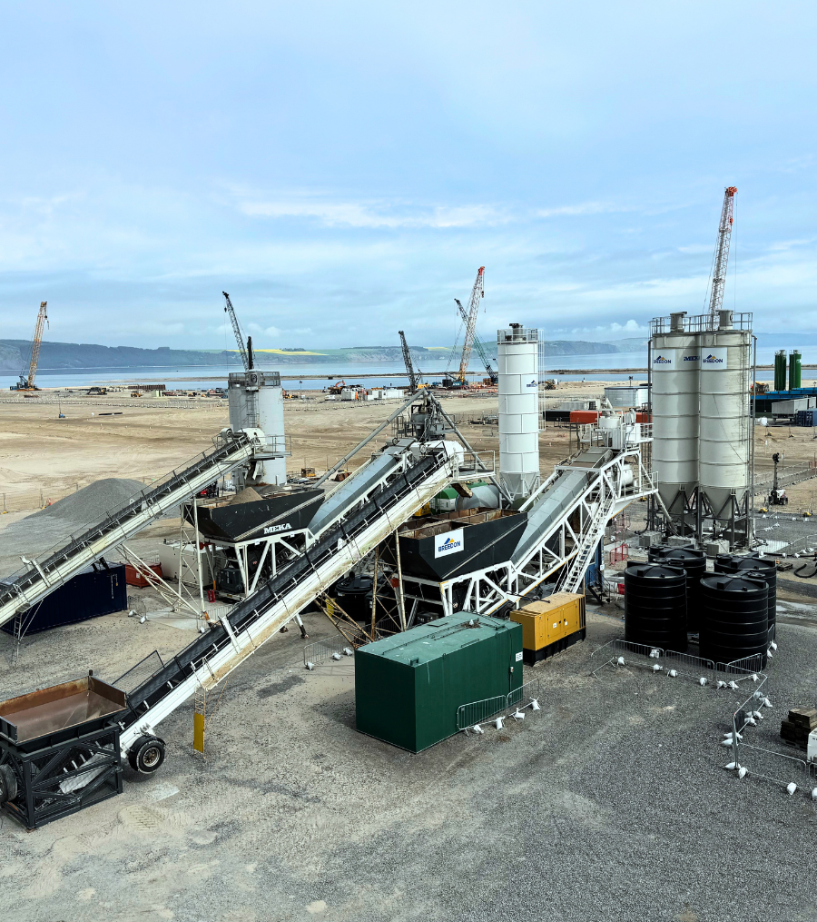 Stability secured with Ardersier concrete supply-Nature